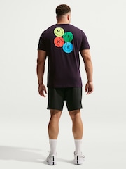 Nike Red Court Dri-FIT Tennis T-Shirt - Image 3 of 11