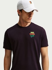 Nike Red Court Dri-FIT Tennis T-Shirt - Image 5 of 11