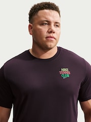 Nike Red Court Dri-FIT Tennis T-Shirt - Image 8 of 11