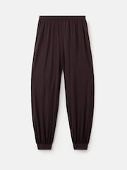 Mango Burgandy Balloon Trousers - Image 5 of 5