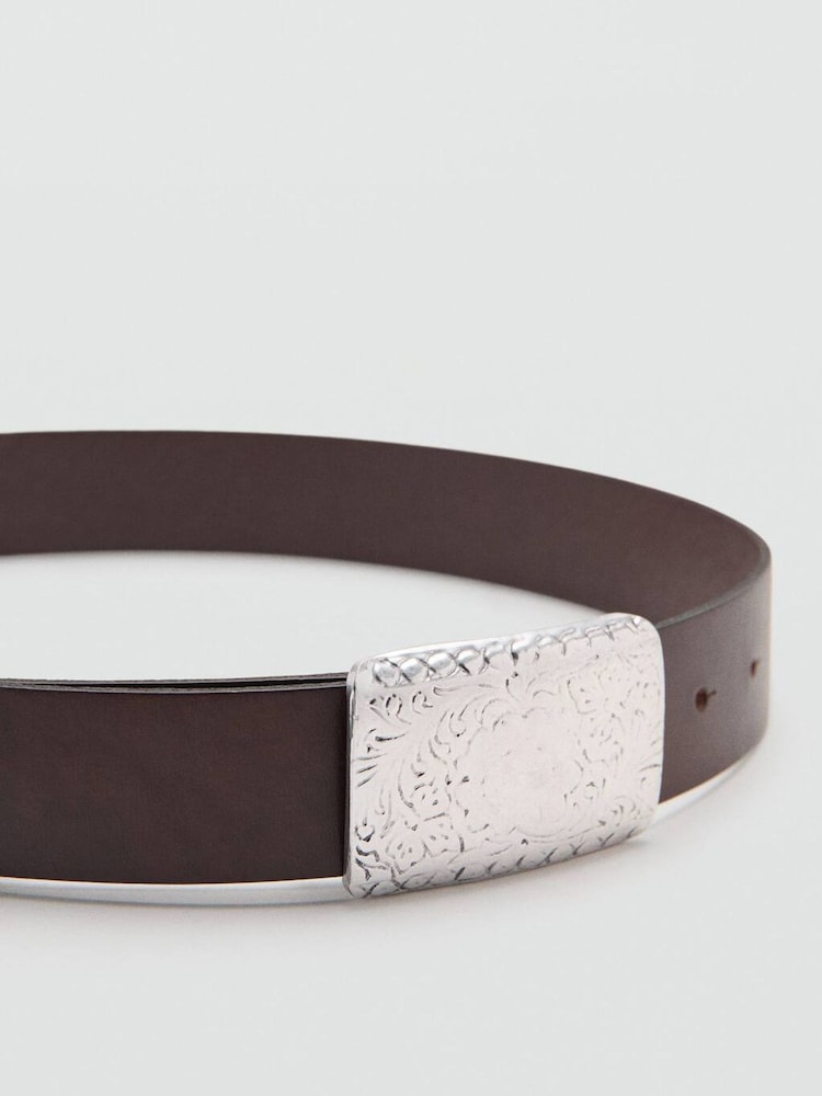 Mango Brown Vintage Belt - Image 2 of 3