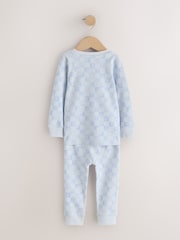 Blue/White Elephant - حزمة من 3 بيجامات دافئة (9 شهور-10 سنوات) - صورة 5 من 7