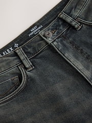 Washed Brown Slim Fit Motion Flex Jeans - Image 10 of 12