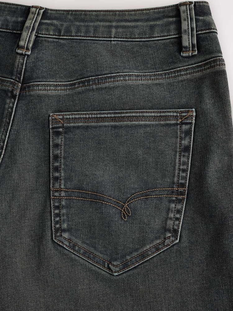 Washed Brown Slim Fit Motion Flex Jeans - Image 12 of 12 Washed Brown Slim Fit Motion Flex Jeans - Image 12 of 12