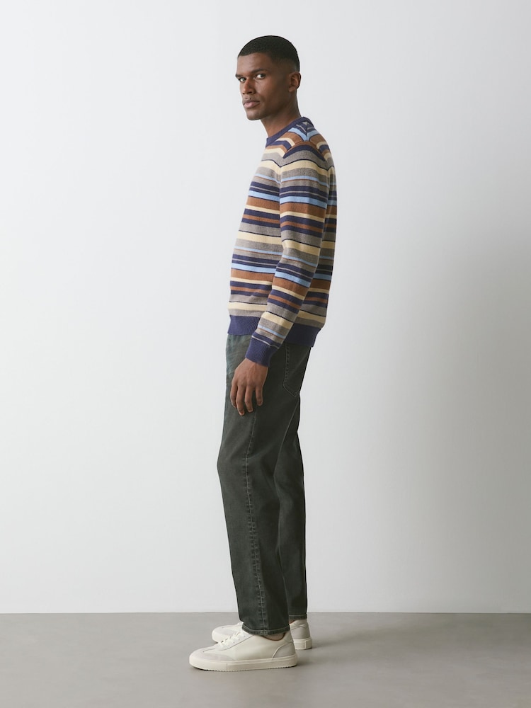 Washed Brown Slim Fit Motion Flex Jeans - Image 2 of 12 Washed Brown Slim Fit Motion Flex Jeans - Image 2 of 12