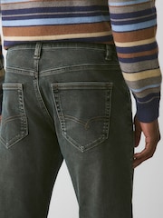 Washed Brown Slim Fit Motion Flex Jeans - Image 4 of 12