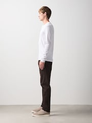 Brown Slim Fit Motion Flex Jeans - Image 3 of 9