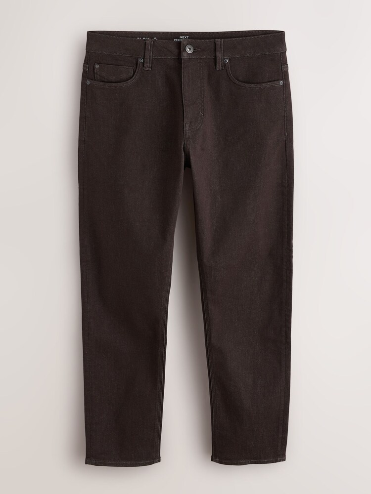 Brown Slim Fit Motion Flex Jeans - Image 9 of 9 Brown Slim Fit Motion Flex Jeans - Image 9 of 9