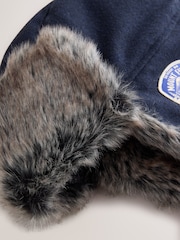 Navy Blue Trapper Hat - Image 5 of 6