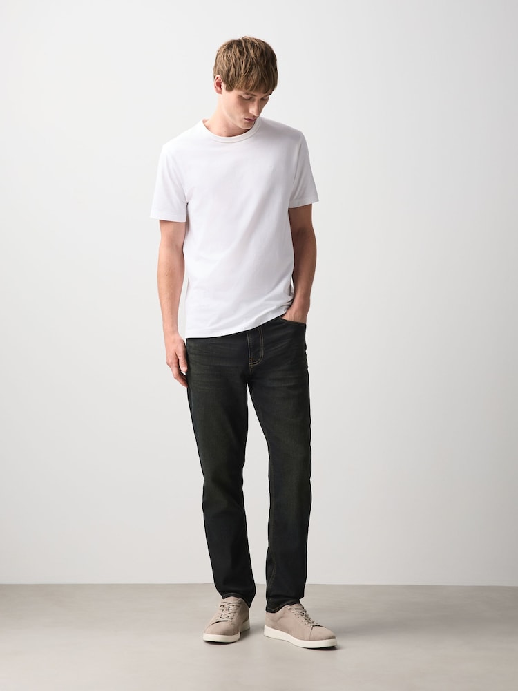 Svart - Comfort Stretch Jeans - Bilde 1 av 12