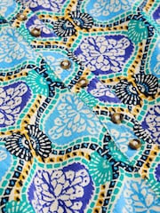 فستان مزيج كتّان Val من White Stuff - Image 6 of 6