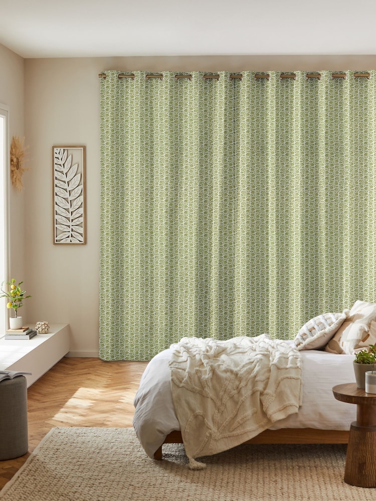 Olive Green Eliza Made to Measure Curtains - Image 2 of 9