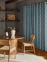 Indigo Blue Anton Made to Measure Curtains - Image 2 of 10