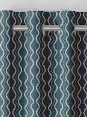 Indigo Blue Anton Made to Measure Curtains - Image 8 of 10