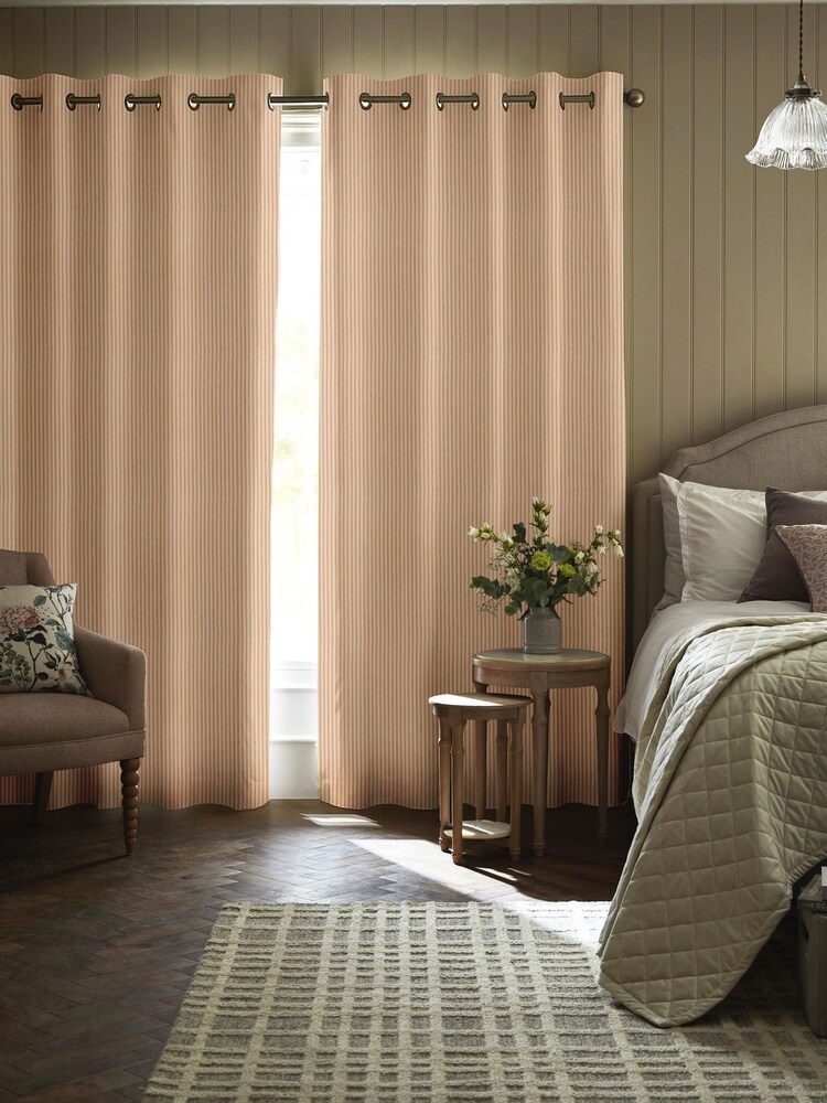 Autumn Orange Josie Made to Measure Curtains - Image 2 of 9 Autumn Orange Josie Made to Measure Curtains - Image 2 of 9