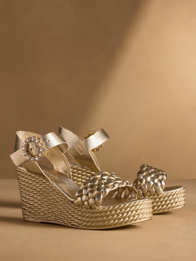 Russell & Bromley Austin Wedge Sandals - Imagen 1 de 7 Russell & Bromley Austin Wedge Sandals - Imagen 1 de 7