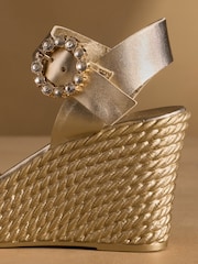 Russell & Bromley Austin Wedge Sandals - Imagen 6 de 7