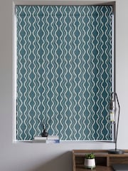 Indigo Blue Anton Made to Measure Roman Blinds - Image 6 of 7