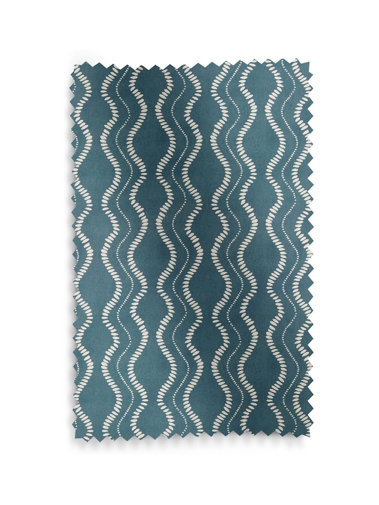 Indigo Blue Anton Made to Measure Roman Blinds - Image 7 of 7 Indigo Blue Anton Made to Measure Roman Blinds - Image 7 of 7