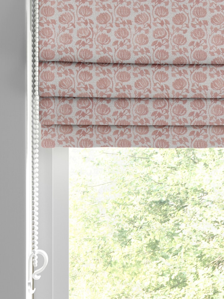 Carnation Pink Eliza Made to Measure Roman Blinds - Image 2 of 7 Carnation Pink Eliza Made to Measure Roman Blinds - Image 2 of 7