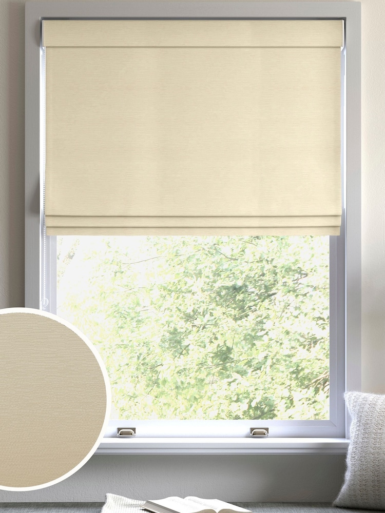 Natural Gleam Made to Measure Roman Blind - Image 1 of 6 Natural Gleam Made to Measure Roman Blind - Image 1 of 6