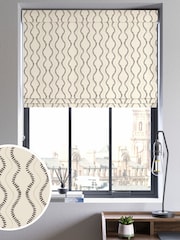 Charcoal Grey Anton Made to Measure Roman Blinds - Image 1 of 7
