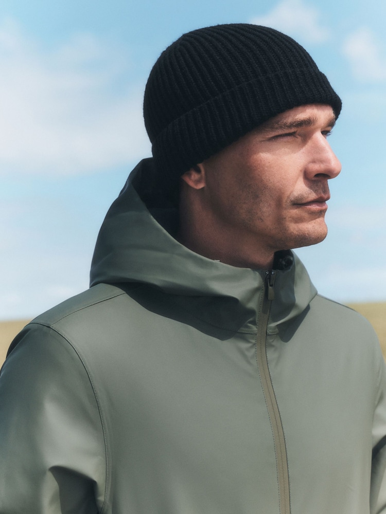 Black Knitted Beanie - Image 1 of 1 Black Knitted Beanie - Image 1 of 1