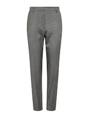 M&Co Grey Tailored Straight Leg Trousers - Image 5 of 5