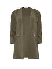 M&Co Green Textured Jersey Jacket - Image 5 of 5