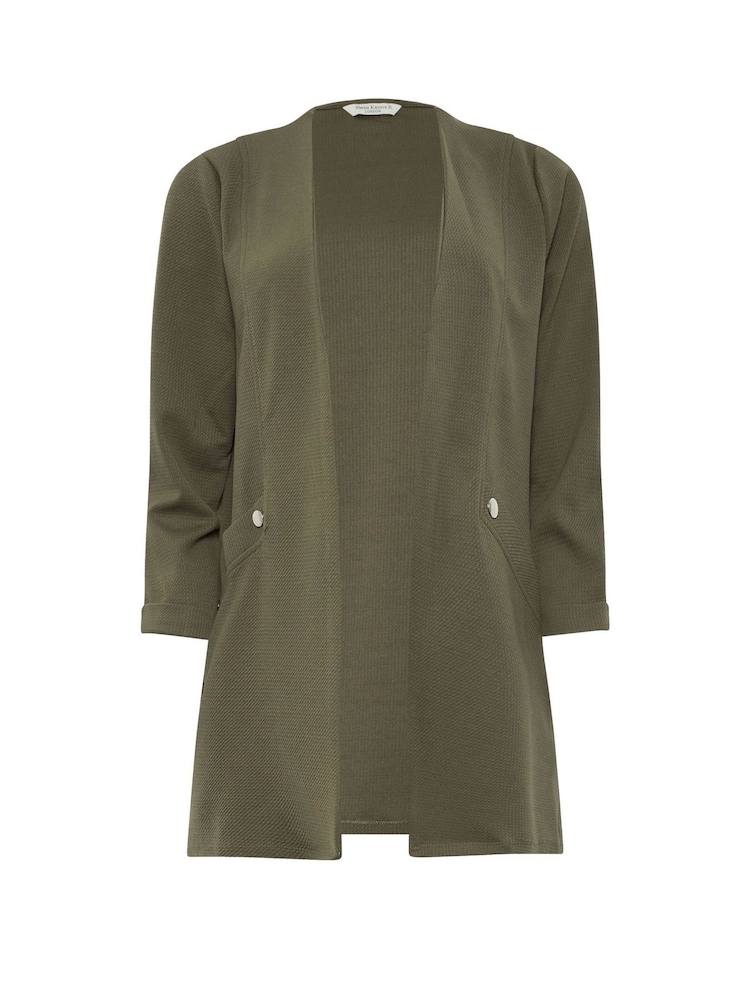 M&Co Green Textured Jersey Jacket - Image 5 of 5