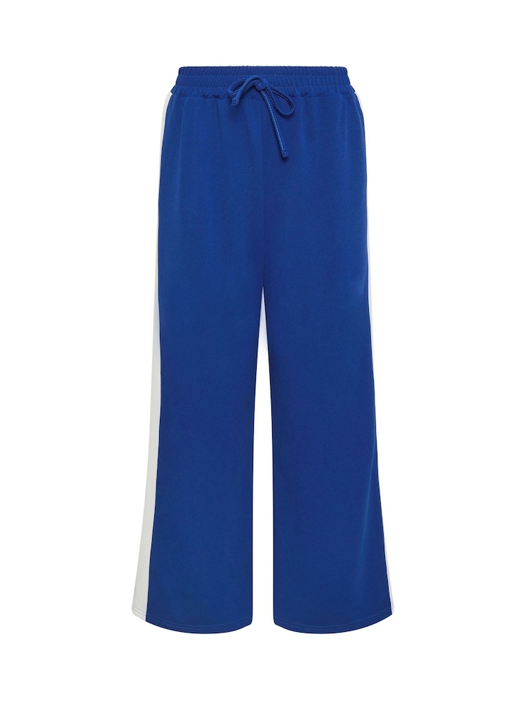 M&Co Blue Side Stripe Trousers - Image 5 of 5 M&Co Blue Side Stripe Trousers - Image 5 of 5