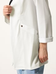 M&Co White Textured Jersey Jacket - Image 4 of 5