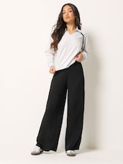 PixieGirl Black Wide Leg Trousers - Image 2 of 5