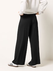 PixieGirl Black Wide Leg Trousers - Image 3 of 5