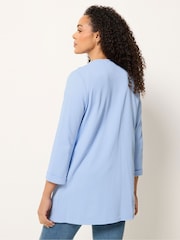 M&Co Blue Textured Jersey Jacket - Image 3 of 5