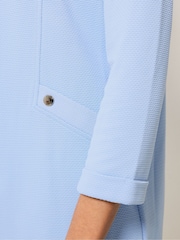 M&Co Blue Textured Jersey Jacket - Image 4 of 5