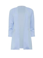 M&Co Blue Textured Jersey Jacket - Image 5 of 5