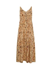 PixieGirl Natural Wrap Maxi Dress - Image 5 of 5