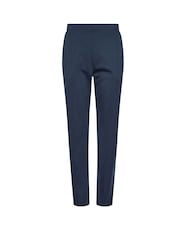 M&Co Blue Ponte Seam Detail Trousers - Image 5 of 5