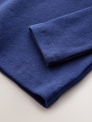 Navy Long Sleeve Roll Neck Top (3mths-7yrs) - Image 7 of 7