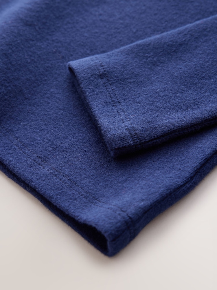 Navy Long Sleeve Roll Neck Top (3mths-7yrs) - Image 7 of 7 Navy Long Sleeve Roll Neck Top (3mths-7yrs) - Image 7 of 7