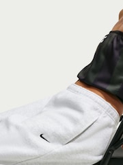 Breza bela - Nike Studio Fleece preveliki donji deo trenerke sa manžetama - Slika 4 od 6