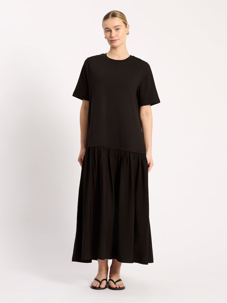 Albaray Boxy T Mixed Dress - Imaginea 1 din 4