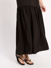 Albaray Boxy T Mixed Dress - Imaginea 3 din 4