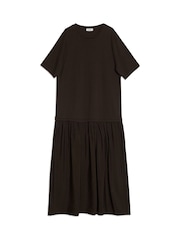 Albaray Boxy T Mixed Dress - Imaginea 4 din 4