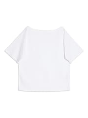 Albaray White Off Shoulder T-Shirt - Image 5 of 5