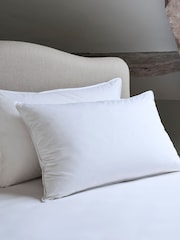 Christy Feather and Down White Pillow Pair - Image 1 of 2