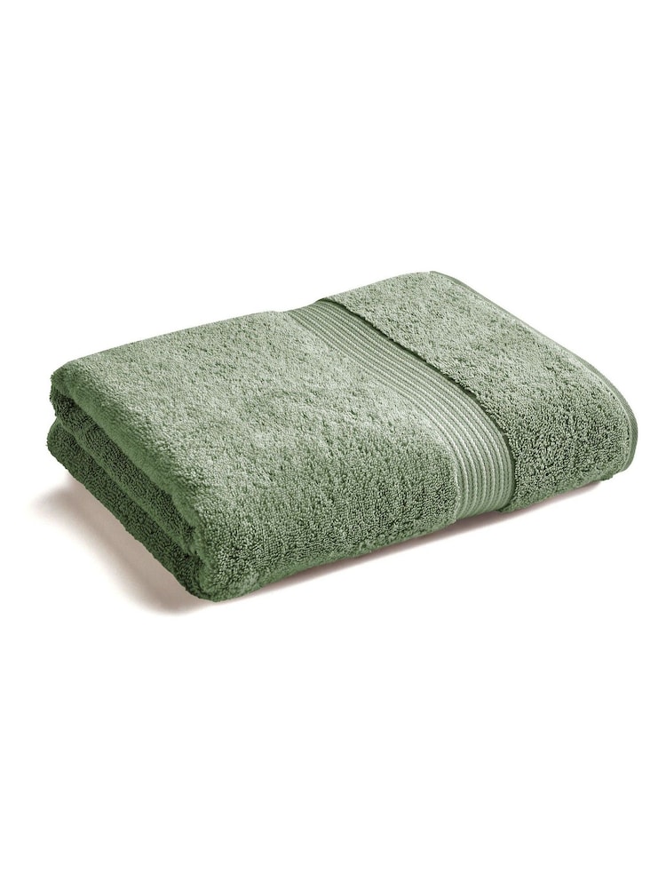 Christy Bay Leaf Supreme Luxury Cotton Towel - Image 4 of 4 Christy Bay Leaf Supreme Luxury Cotton Towel - Image 4 of 4