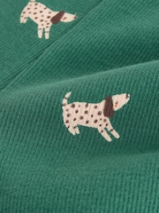 Verde - Leggings acampanados de canalé (3 meses-7 años) - Imagen 7 de 8