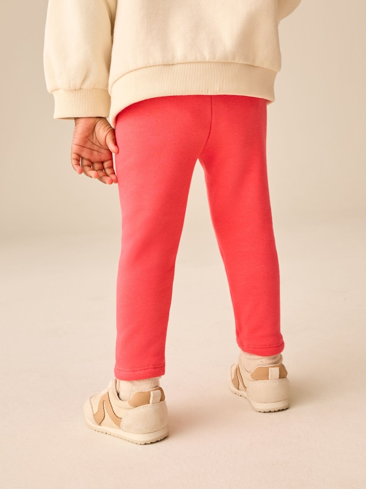 Pink Bright Cosy Fleece Lined Leggings (3mths-7yrs) - Image 2 of 7